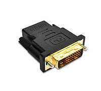 Адаптер - переходник DVI - HDMI, папа-мама, черный