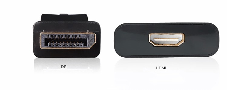 Адаптер - переходник DisplayPort - HDMI, черный - фото 2 - id-p141925420
