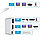 Адаптер - переходник - хаб USB3.1 Type-C на HDMI - USB3.1 Type-C - USB3.0, серебро, фото 3