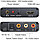 Адаптер - переходник HDMI (ARC) - оптика (Toslink/SPDIF), RCA, jack 3.5mm (AUX), черный, фото 2