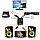 Адаптер - переходник, аудио-преобразователь с оптики (Toslink/SPDIF) на RCA, черный, фото 5