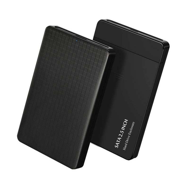 Внешний корпус - бокс SATA - MiniUSB - USB3.0 для жесткого диска SSD/HDD 2.5”, черный, фото 1