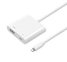 Адаптер - переходник Lightning - HDMI 1080p, белый