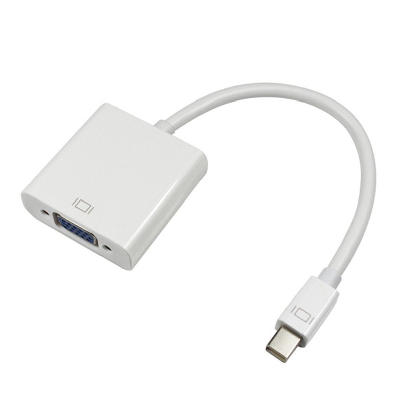 Адаптер - переходник Mini DisplayPort - VGA, белый - фото 1 - id-p141934290