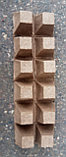 Торфяные горшочки квадратные 50х50 мм, 12 штук, фото 2
