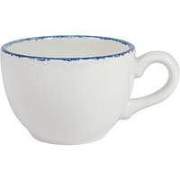 Чашка чайная «Блю дэппл»; фарфор; 340 мл