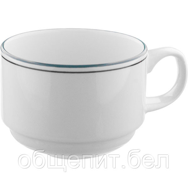 Чашка чайная «Лагуна»; фарфор; 200 мл - фото 1 - id-p141973710