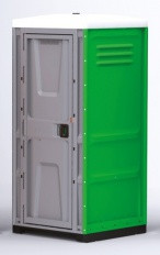 Туалетная кабина TOYPEK в разобранном виде зелёный