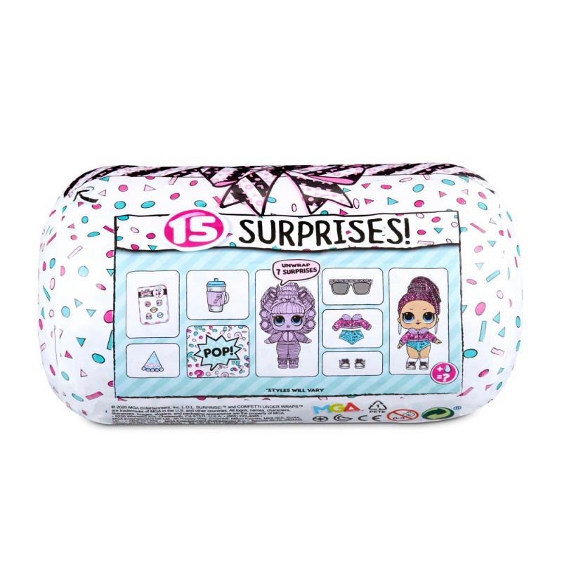 Куклы L.O.L. LOL Surprise Confetti Under Wraps сюрприз 571469 - фото 4 - id-p141990580