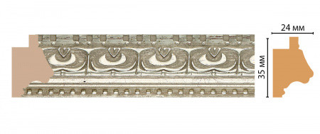 Багет DECOMASTER J12-1224 (35*24*2900мм)