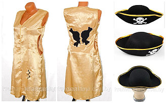 Платье атласное "Пиратская Любовь" на размер 44-46