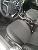 GT Чехол Skoda Rapid (12-) (2/3) (Экокожа, черный + жаккардовая вставка) (Чехол Комбинированный), фото 2