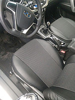 ALTA Чехол Hyundai ix35 (10-) / Kia Sportage (10-15) (Экокожа, черный + жаккардовая Чехол Комбинированный ALTA