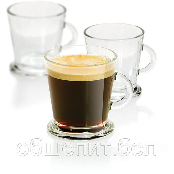 Чашка кофейная «Робаст»[2шт]; стекло; 180 мл - фото 1 - id-p142025180