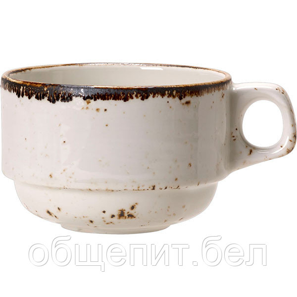 Чашка кофейная «Крафт»; фарфор; 100 мл - фото 1 - id-p142025277