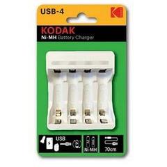 Зарядное устройство Kodak C8002B USB [4 аккумулятора AA,AAA]