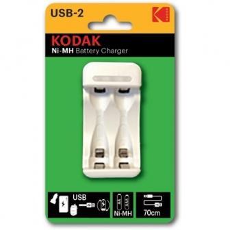 Зарядное устройство Kodak C8001B USB [2 аккумулятора AA,AAA] - фото 1 - id-p45155815