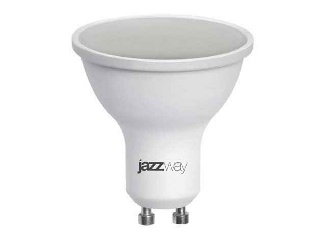 Лампа светодиодная JCDR 7 Вт POWER 230В GU10 3000К JAZZWAY (50 Вт аналог лампы накал., 520Лм, теплый белый