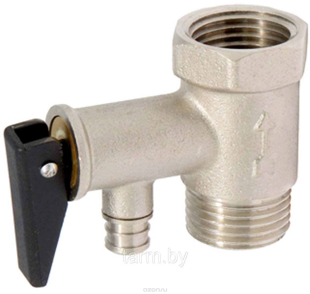 Клапан Ду 15 (1/2") Рср=7 бар предохранительный обратный для бойлера