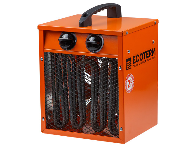 Нагреватель воздуха электр. Ecoterm EHC-02/1C (кубик, 2 кВт, 220 В, термостат, 2 года гарантии) (EHC-02/1C) - фото 6 - id-p106440681