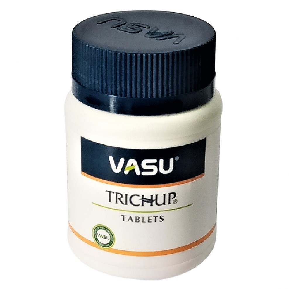 Аюрведическое средство для роста волос Vasu Trichup, 60шт - травы и минералы - фото 1 - id-p142043917