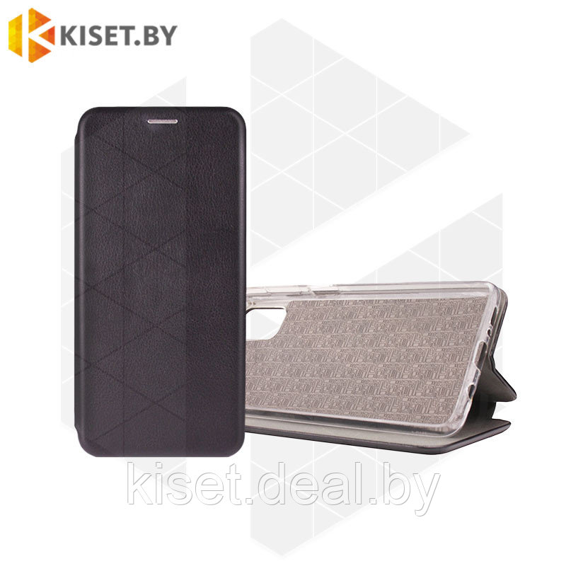 Чехол-книжка KST Book Case 3D с визитницей для Samsung Galaxy M51 черный - фото 1 - id-p142045174