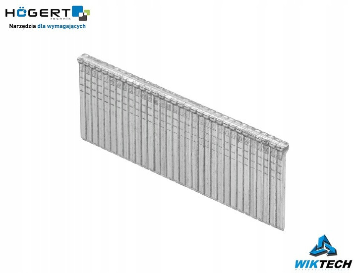 Гвозди для степлера 1х15мм, 500шт, HOEGERT