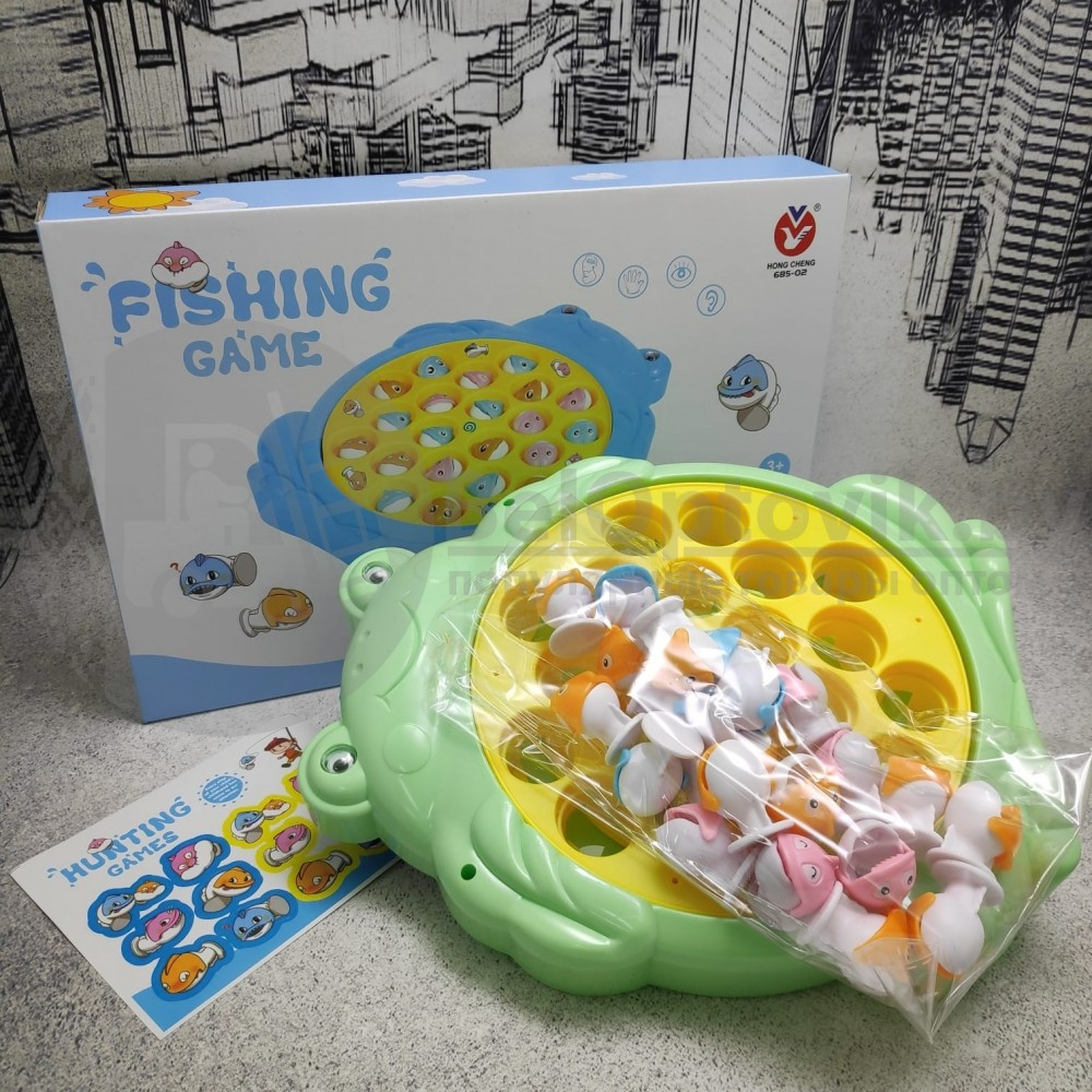 Настольная развивающая игра Рыбалка Fishing Game 685-02 (звук). Цвет MIX, 3 - фото 7 - id-p142071102