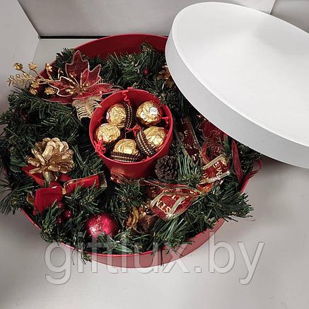 Набор подарочный "Рождественский", 30*10 см (Imitlin Pearl), фото 2