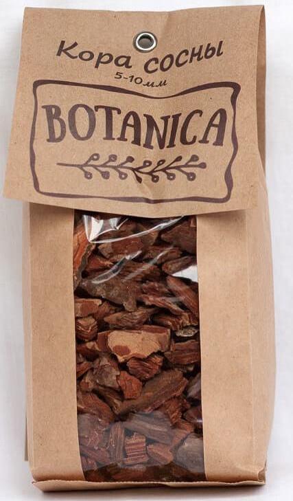 Кора сосны (мелкая фракция 5 - 10 мм) Botanika, 1,0 литр (Остаток 0 шт !!!)