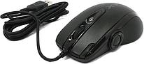 Проводная лазерная игровая мышь A4-Tech XL-755BK-Black Game Laser Mouse (3600dpi) (RTL) USB 10btn+Roll