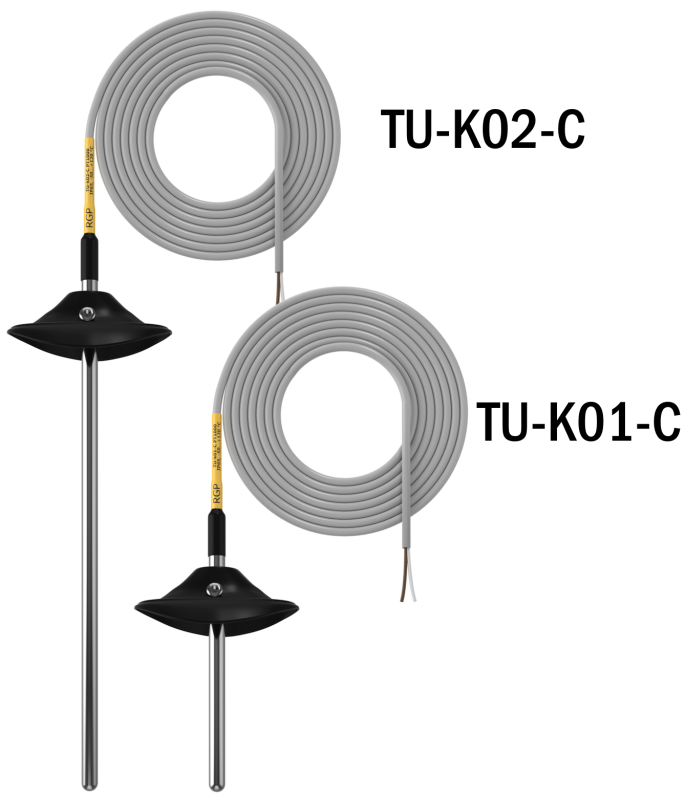 Бескорпусные канальные датчики температуры (закрытые) TU-K01-С, TU-K02-С - фото 1 - id-p135411613