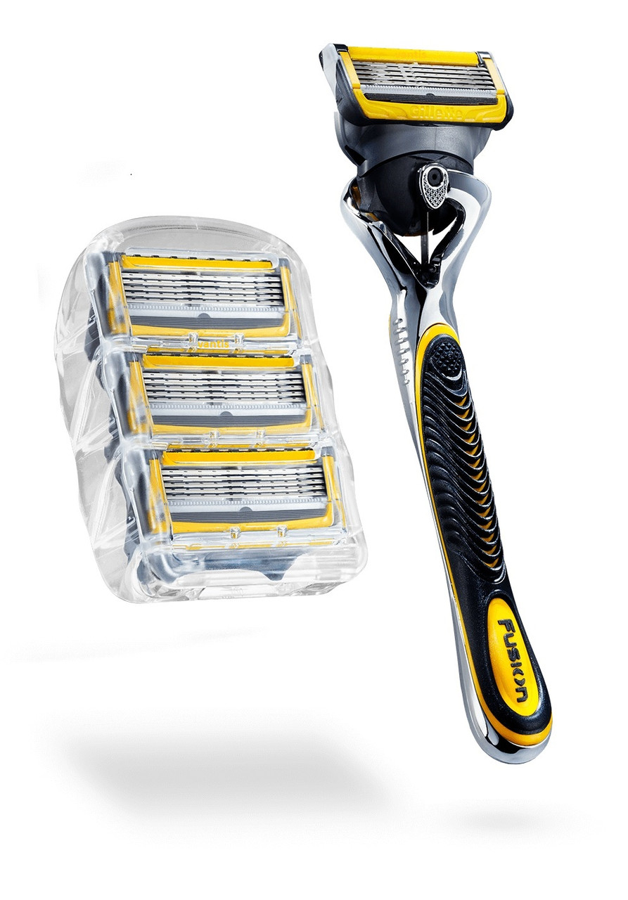 Сменные кассеты Gillette Fusion Proshield ( 3 шт ) - фото 3 - id-p142225103