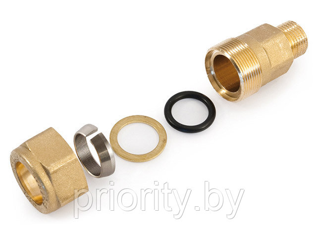 Фитинг ремонтный на метал. трубу нар. 1"x1" General Fittings