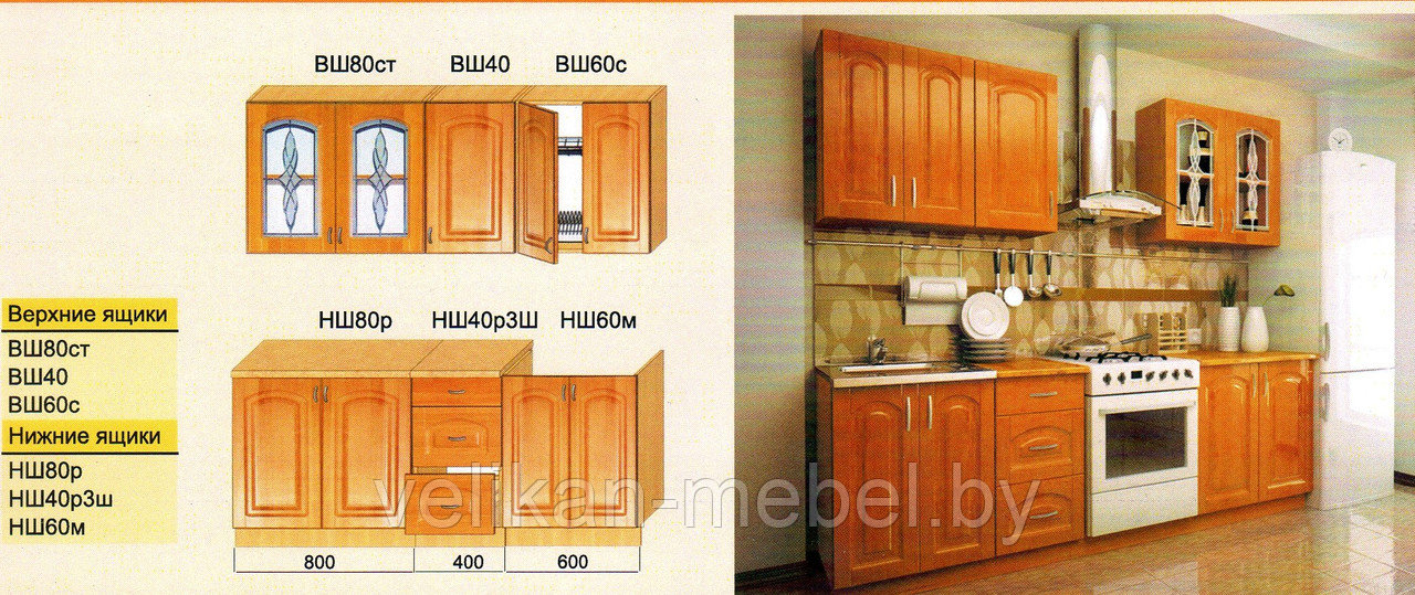 Кухня МДФ 1,6 м "Корнелия-П" - фото 5 - id-p11274127