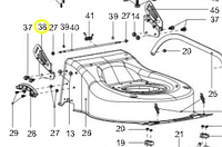 Подшипник оси ELM4610/11/13,PLM 4618/22, MAKITA DA00001029