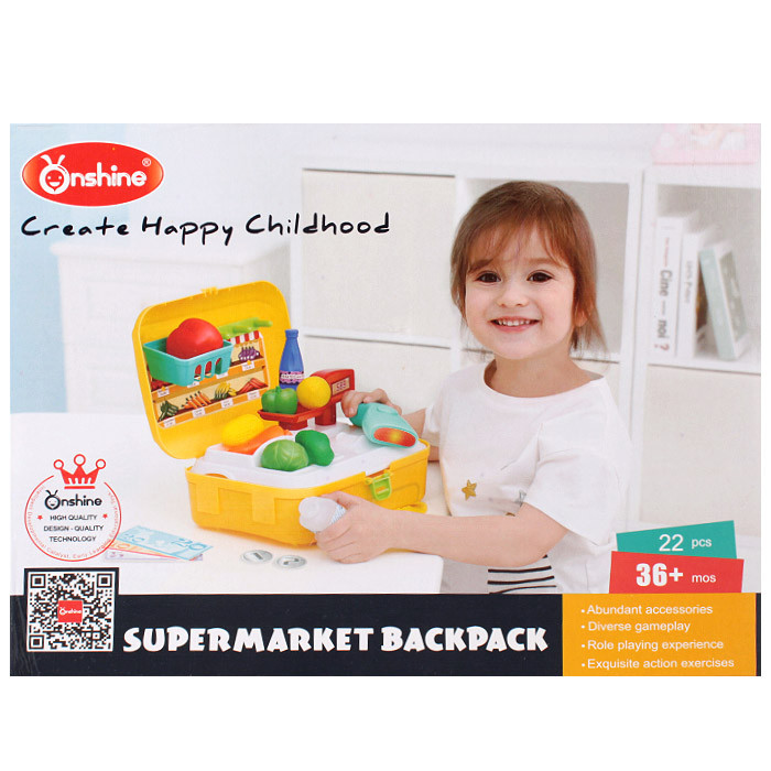 Игровой набор "Supermarket backpack" Рюкзак продавца - фото 5 - id-p142272312