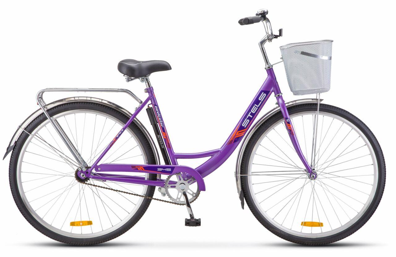 Велосипед Stels Navigator 345 z010 (фиолетовый) Собираем настраиваем!!! Доставляем! - фото 1 - id-p142284484