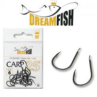 Крючки DreamFish Carp BN #4 25 шт/уп