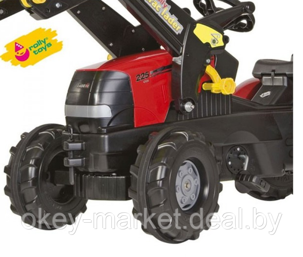 Детский педальный трактор Rolly Toys rollyFarmtrac Case Puma CVX 240 - фото 4 - id-p142344130