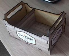 Деревянная шкатулка-коробка
