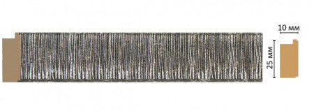 Багет DECOMASTER 102-29 (25*10*2400мм)