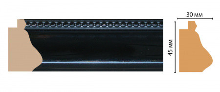 Багет DECOMASTER 528-195 (45*30*2900мм)