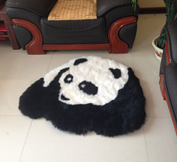 Меха для дома, Ковер "панда" Ковер "панда" Мех: 100% натуральный мех, овчина