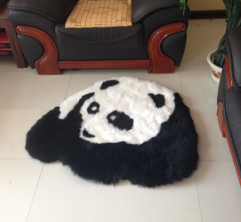 Меха для дома, Ковер "панда" Ковер "панда" Мех: 100% натуральный мех, овчина - фото 1 - id-p142352990