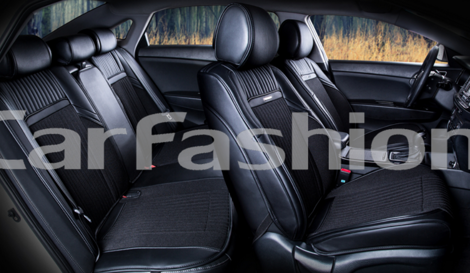 Накидки 4шт / CarFashion Premium / ARSENAL PLUS Цвет черный - фото 1 - id-p142374368