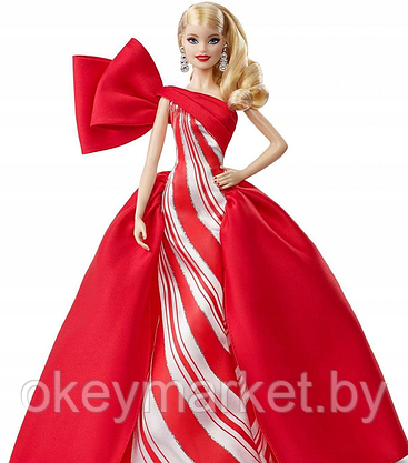 Коллекционная кукла Mattel Barbie Holiday Блондинка FXF01, фото 2