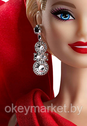 Коллекционная кукла Barbie Holiday Блондинка FXF01, фото 2