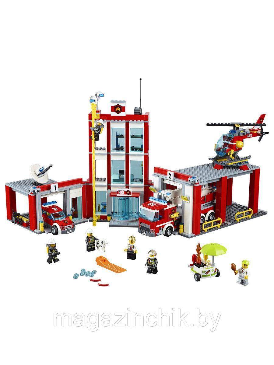 Конструктор Пожарная часть Lion King 180034, аналог LEGO City (Лего Сити) 60110 - фото 3 - id-p142386604