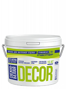 Краска «Тайфун Мастер» DECOR 5.2л 7.5 кг